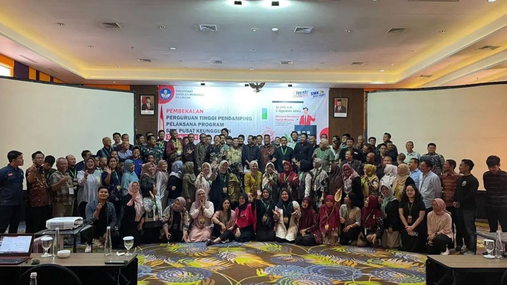 Dosen Universitas BSI Perwakilan dalam Pembekalan PT Pendamping Pusat Keunggulan 2024