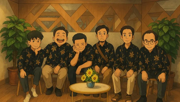 Tren Foto Bergaya Animasi Studio Ghibli Menggunakan Prompt ChatGPT