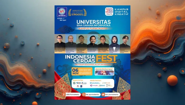 Universitas BSI Purwokerto Siap Gelar “Indonesia Cerdas Fest” Dorong Semangat Pendidikan dan Prestasi Siswa