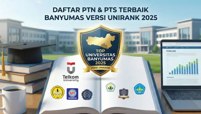 7 PTN dan PTS Terbaik di Kabupaten Banyumas Versi UniRank 2025