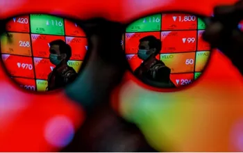 Asing Lepas Saham Rp 1,1 Triliun, IHSG Ditutup Turun ke Level 6.334