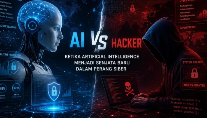 AI vs Hacker: Ketika Artificial Intelligence Menjadi Senjata Baru dalam Perang Siber