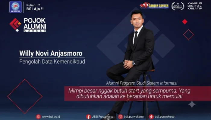 Dari Bangku Kuliah ke Kemendikbud: Kisah Inspiratif Willy Novi Anjasmoro, Alumni Universitas BSI Purwokerto yang Mengabdi untuk Negeri