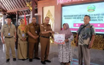 Pemkab Banyumas Salurkan Bansos Rp195 Juta untuk 26 Penderes Korban Kecelakaan Kerja