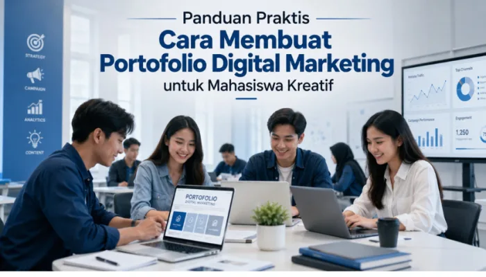 Panduan Praktis Cara Membuat Portofolio Digital Marketing untuk Mahasiswa Kreatif
