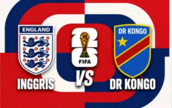 Jadwal Inggris vs RD Kongo Hari Ini, The Three Lions Bidik Tiket 16 Besar Piala Dunia 2026