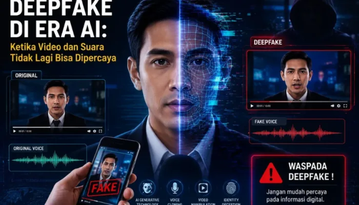 Deepfake di Era AI: Ketika Video dan Suara Tidak Lagi Bisa Dipercaya