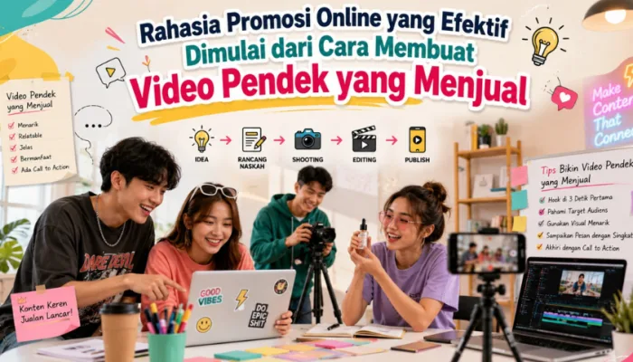 Rahasia Promosi Online yang Efektif Dimulai dari Cara Membuat Video Pendek yang Menjual