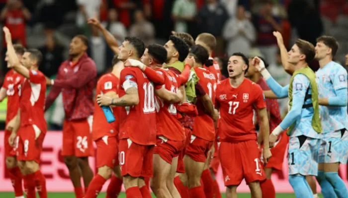 Swiss Tumbangkan Aljazair 2-0, Pastikan Tiket ke Babak 16 Besar Piala Dunia 2026