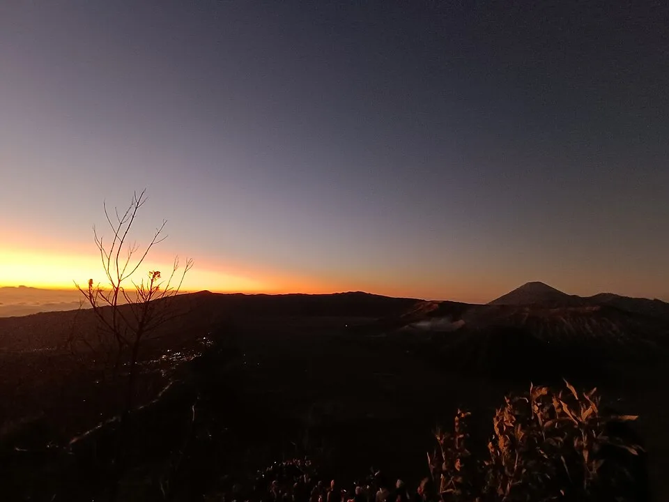 kebakaran Gunung Bromo
