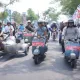 Riding bareng Slank di Purwokerto bersama Kaka dan Bupati Banyumas Sadewo Tri Lastiono