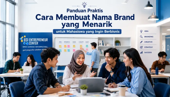 5 Menit Panduan Praktis Membuat Nama Brand yang Menarik untuk Mahasiswa yang Ingin Berbisnis