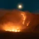 Kebakaran hutan dan lahan di kawasan Gunung Bromo