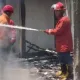 Kebakaran rumah dan kandang kambing di Sokawera Banyumas