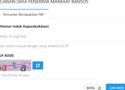 Cara Mengecek Bansos lewat Situs Resmi Kemensos 2026, Cukup Pakai NIK KTP