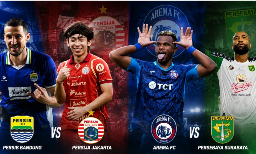 Semifinal Piala Presiden 2026 di Stadion Kapten I Wayan Dipta Bali mempertemukan Persib Bandung vs Persija Jakarta.