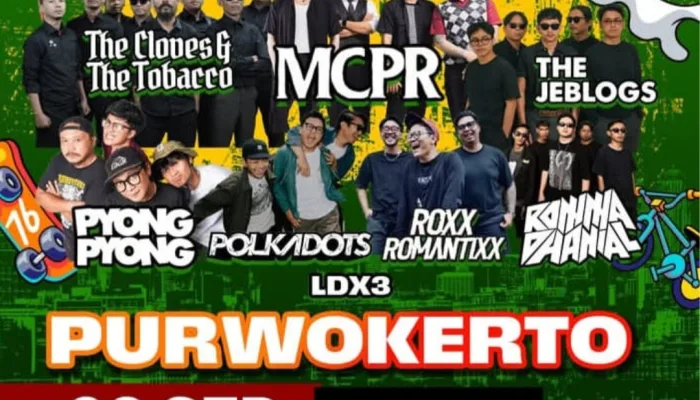 Festival 76 Indonesia Adalah Kita Siap Guncang Purwokerto, Hadirkan Line Up Spektakuler 26 September 2026