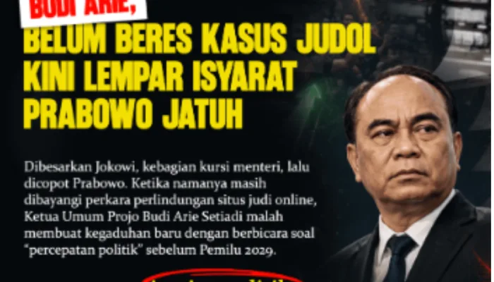 INFOGRAFIS: Bisik-bisik Budi Arie, Insting Prabowo Jatuh di Samping Jokowi