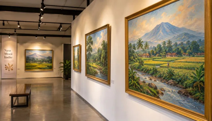 Pameran Lukisan Neo Mooi Indie di Purwokerto, Ada Karya Bernuansa Alam