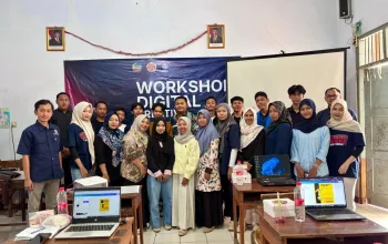UBSI Purwokerto Dorong UMKM dan Karang Taruna Desa Bogangin Kuasai Desain Digital