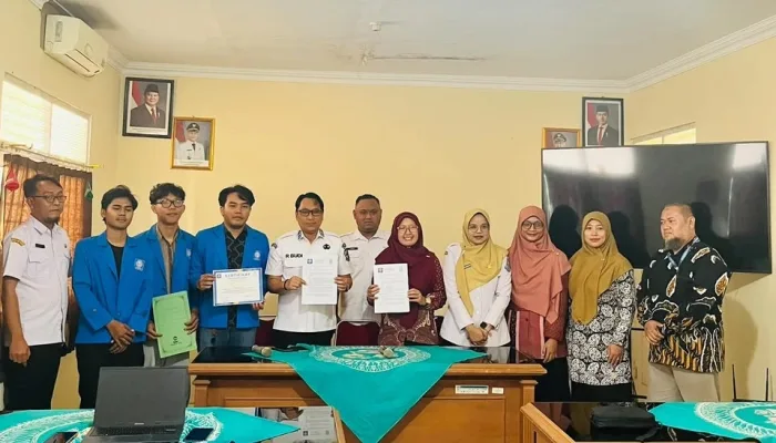 Wujud Sinergi Akademisi dan Pemerintah, Serah Terima Aplikasi SIMAGANG Karya Mahasiswa UBSI Purwokerto kepada Dinkominfo Purbalingga