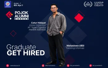 Alumni Universitas BSI Purwokerto Sukses Berkarier, Catur Hidayat Jadi Asisten Supervisor PT Yusen Logistics