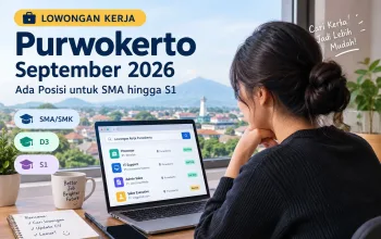 Lowongan kerja Purwokerto September 2026