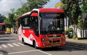 Bus Trans Banyumas di Purwokerto yang ditargetkan beroperasi lagi 17 September 2026