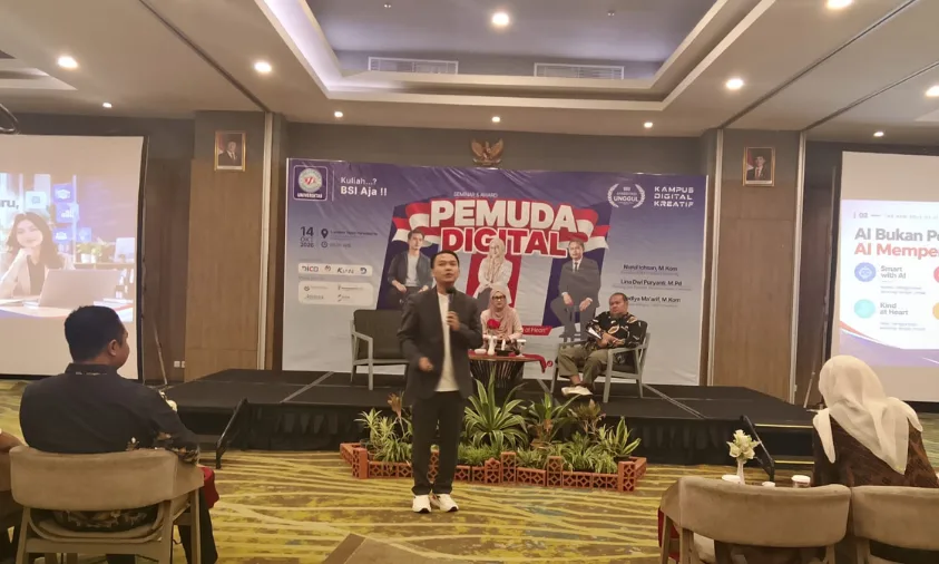 pemaparan materi narasumber Bapak Nurul Ichsan M.Kom