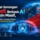 Badai Serangan DDoS Berbasis AI