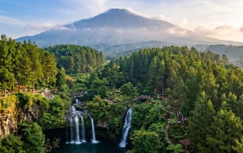 Ilustrasi Wisata Baturraden Purwokerto