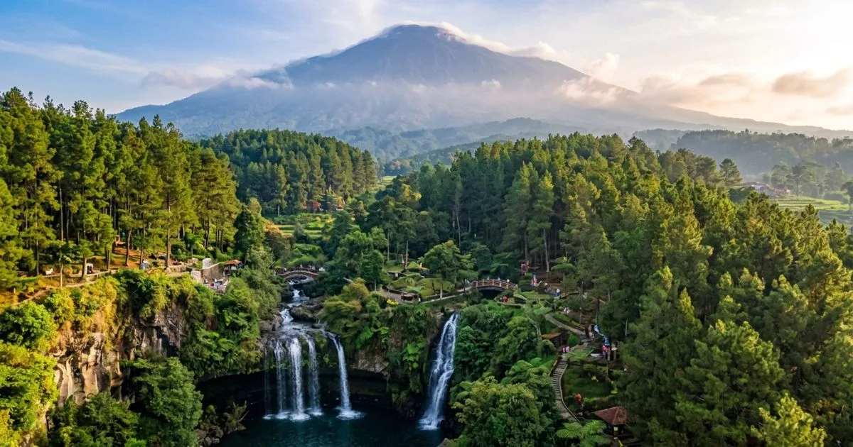 Ilustrasi Wisata Baturraden Purwokerto