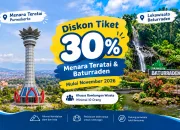 Diskon Tiket Menara Teratai 30 Persen Mulai November 2026