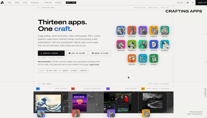 ArtCraft Open Source Hadir Bawa Revolusi Aplikasi Kreatif Gratis