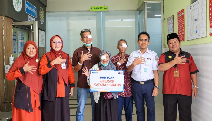 KAI Daop 5 Purwokerto Gelar Operasi Katarak Gratis, 3 Warga Kebumen Dapat Bantuan