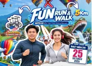 Balon Udara Owabong 2026: 5 Fakta Menarik Fun Run & Walk 5K