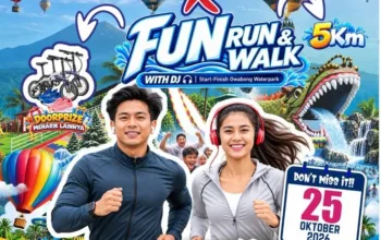 Balon Udara Owabong dan Fun Run Walk 5K