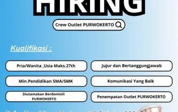 lowongan kerja Crew Outlet Milkmax Purwokerto
