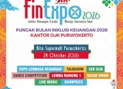 FIN EXPO 2026 Purwokerto: 8 Agenda Seru di Puncak BIK 2026